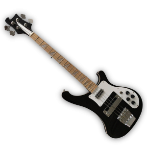 Custom Made Jetglo Black 4003 Style 4 Strings Electric Bass - Image 2