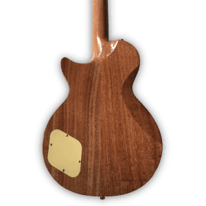 Custom Made Quilted Maple Top Natural Finish LP Style 6 Strings Electric Guitar - Image 6