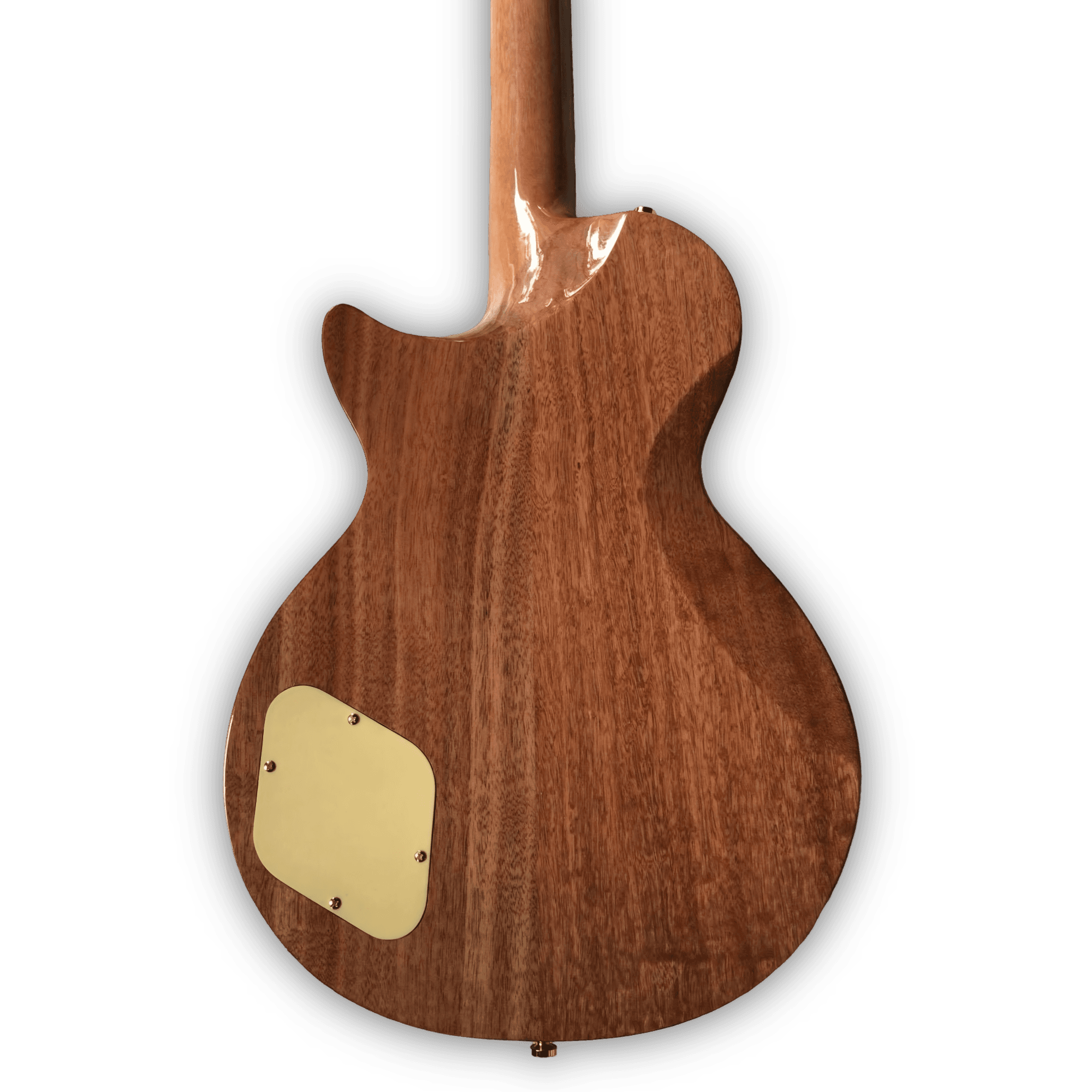 Custom Made Quilted Maple Top Natural Finish LP Style 6 Strings Electric Guitar - Image 6