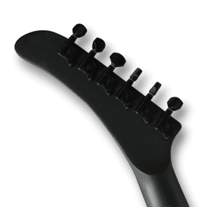 Custom Made James Hetfield Style Explorer Black Diamond Plate Electric Guitar - Image 6