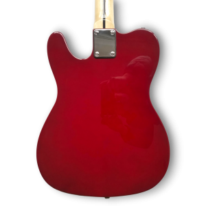 Custom Made Tele Style Red Paisley 6 Strings Electric Guitar - Image 8