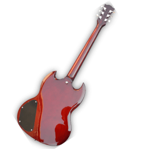Custom Made Cherry Doubles Cutaway SG Style 6 Strings Electric Guitar - Image 2