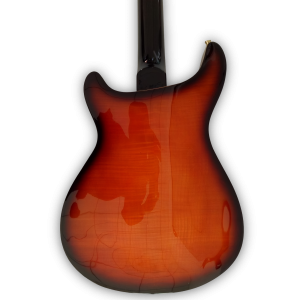 Custom Made Sunburst Hollowbody Piezo Style 6 Strings Electric Guitar - Image 5