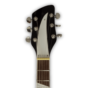 Custom Made Jetglo Black 360 Style 6 Strings Electric Guitar - Image 4