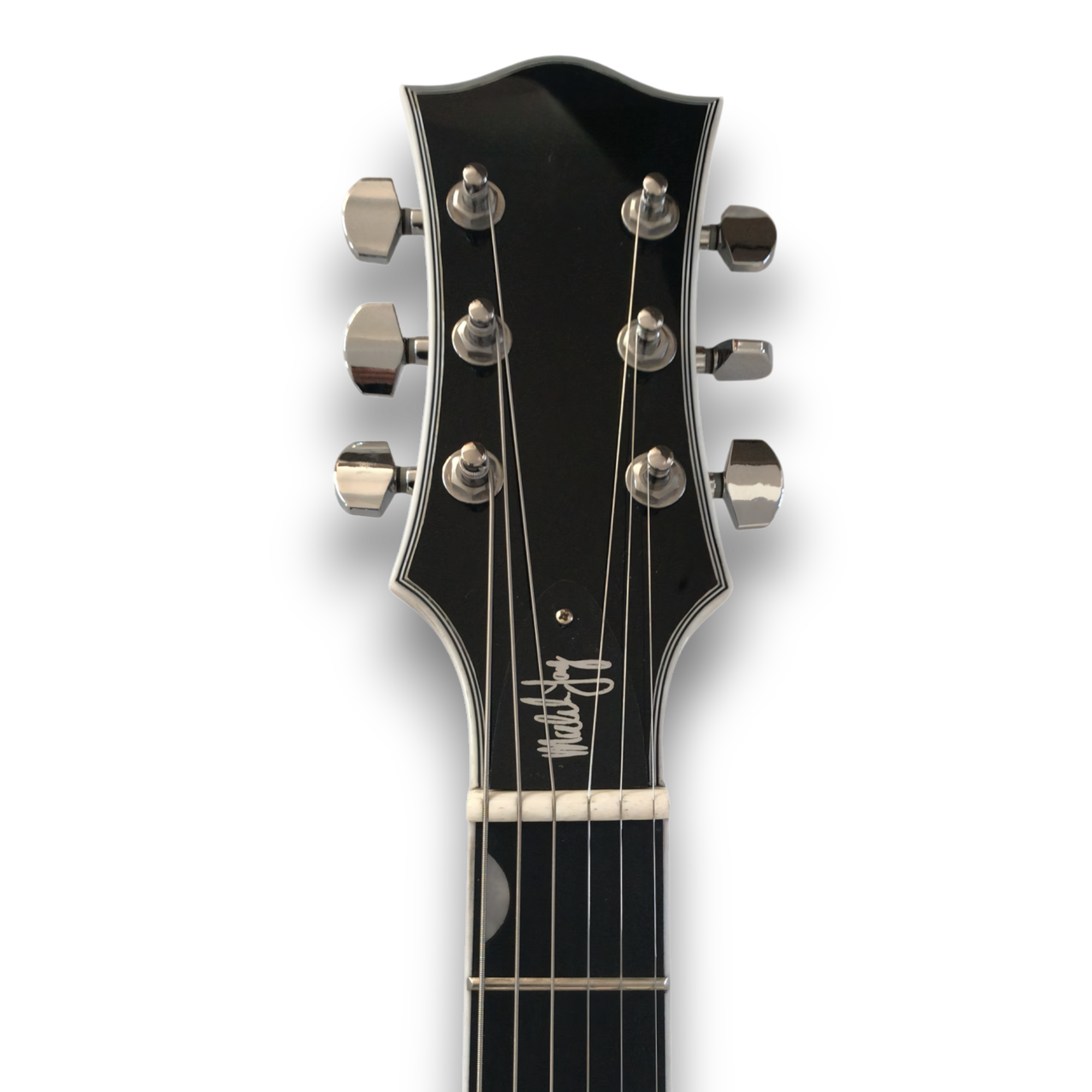 Custom Made G6131 Style Malcolm Young Jet 6 Strings Electric Guitar - Image 4