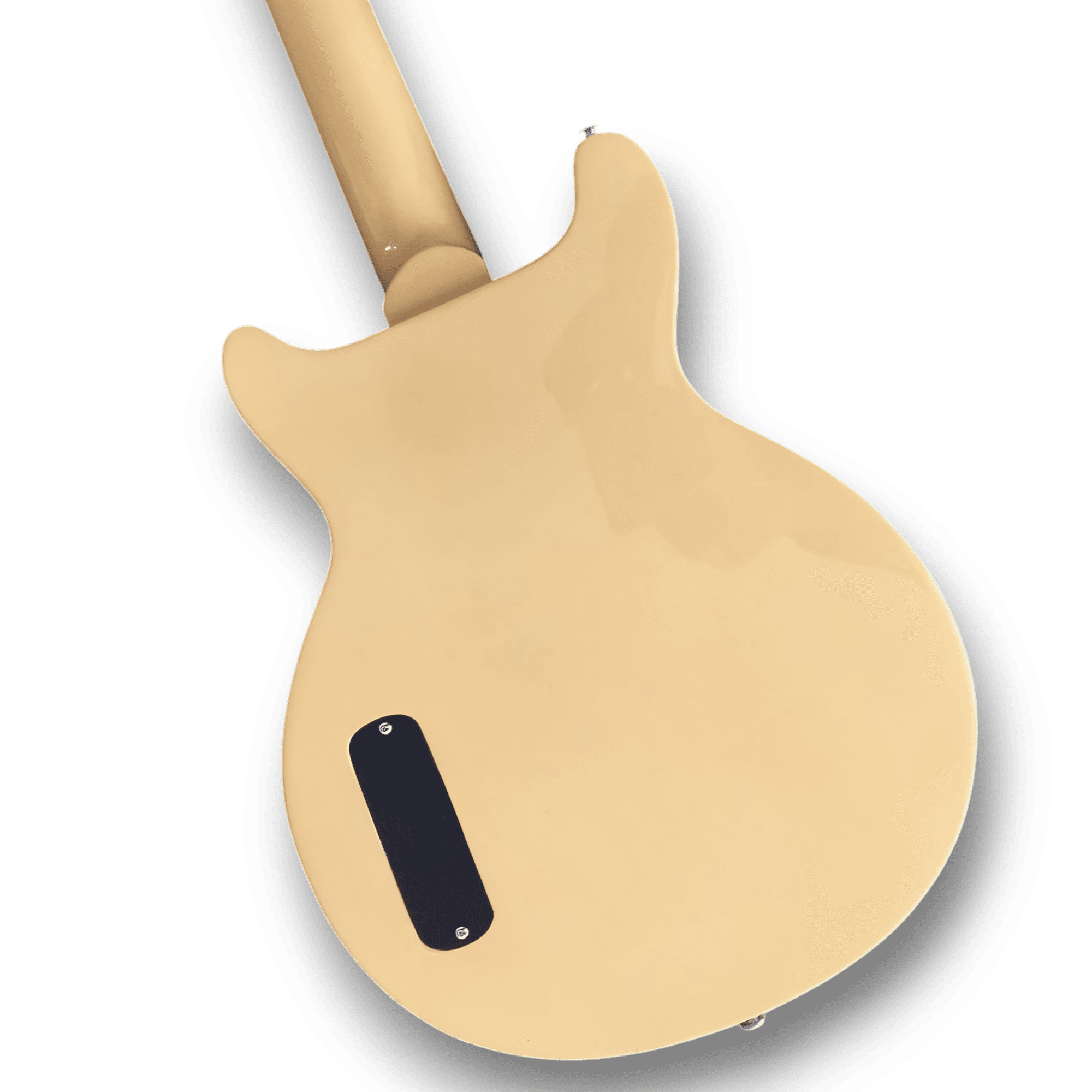 Custom Made Double Cut TV Yellow P90 Pickups LP Junior Style 6 Strings Electric Guitar - Image 5