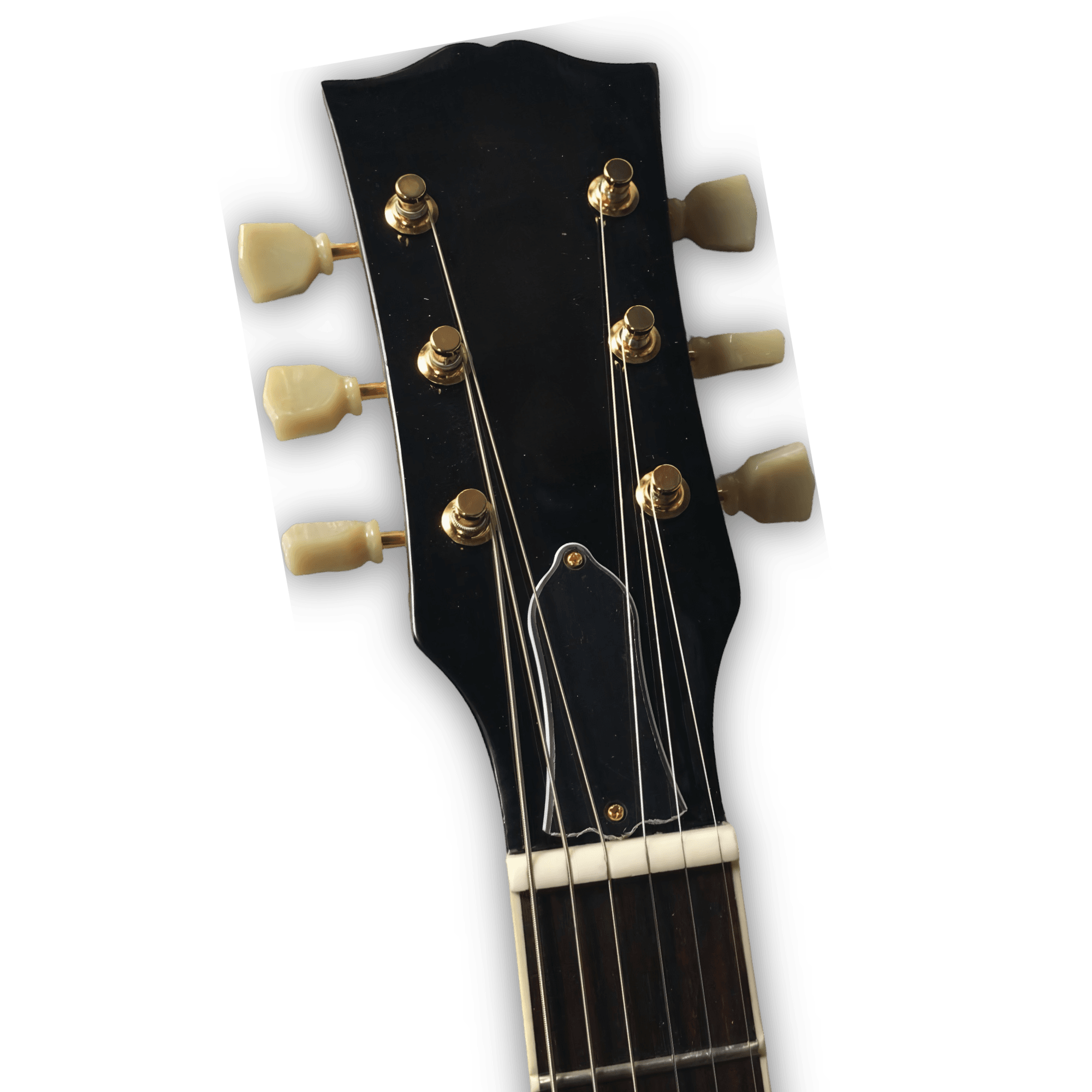 Custom Made Quilted Maple Top Natural Finish LP Style 6 Strings Electric Guitar - Image 4