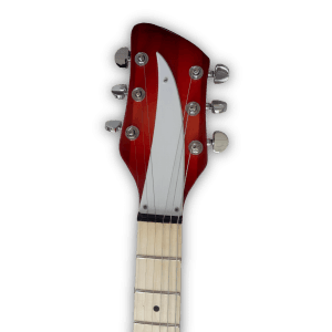Custom Made Left Handed Fireglo 330 Style 6 String Electric Guitar - Image 4