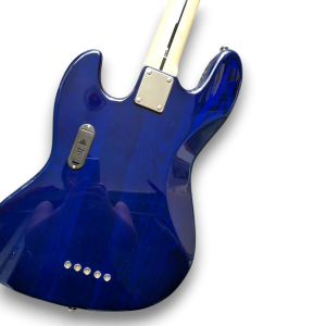 Custom Made Midnight Blue Jazz Style 5 Strings Electric Bass - Image 5