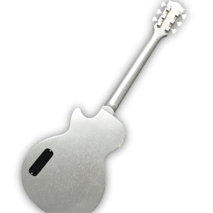 Custom Made Silver Sparkle P90 Pickups Single Cut LP Junior Style 6 Strings Electric Guitar - Image 5