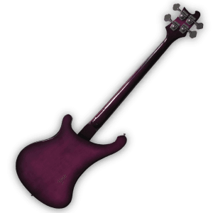 Custom Made 4 Strings Bass Trans Purple 4003 Style Electric Bass - Image 5