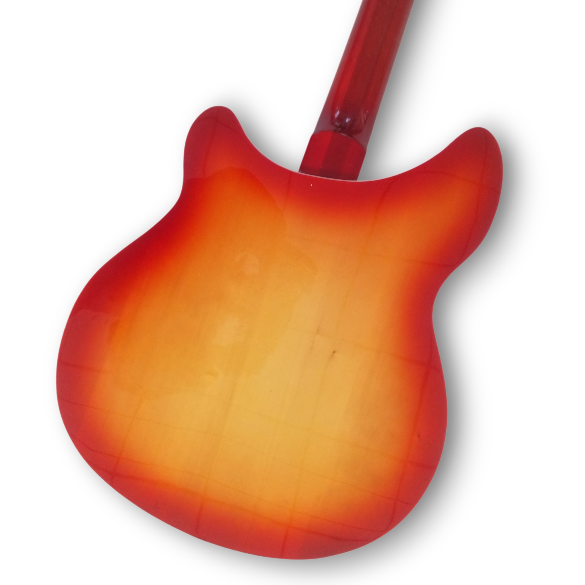 Custom Made Semi-Hollow Fireglo Color 360 12 Style 12 String Electric Guitar - Image 6