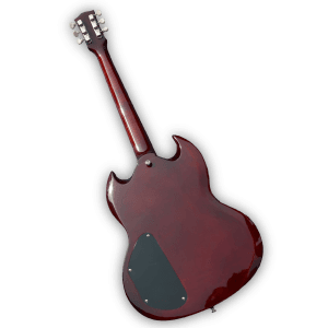 Custom Made Vintage Cherry SG Junior Style 6 Strings Electric Guitar - Image 2