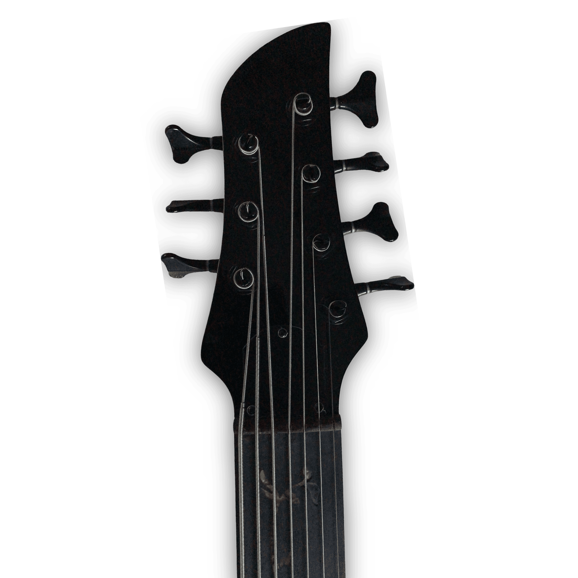 Custom Made Fretless Style Natural Finish 7 Strings Electric Bass - Image 4