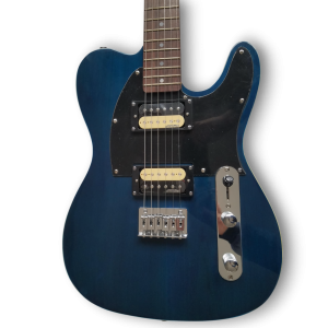 Custom Made Tele Style Midnight Blue 6 Strings Electric Guitar - Image 3