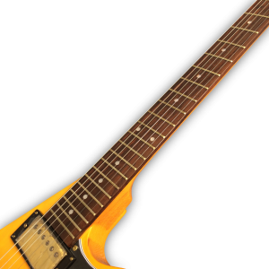 Custom Made Moderne Heritage Style Natural Finish 6 Strings Electric Guitar - Image 4