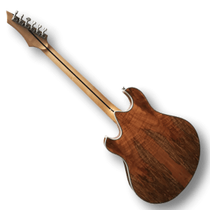 Custom Made Trey Anastasio Style Semi-Hollow Spalted Maple Top 6 Strings Electric Guitar - Image 4