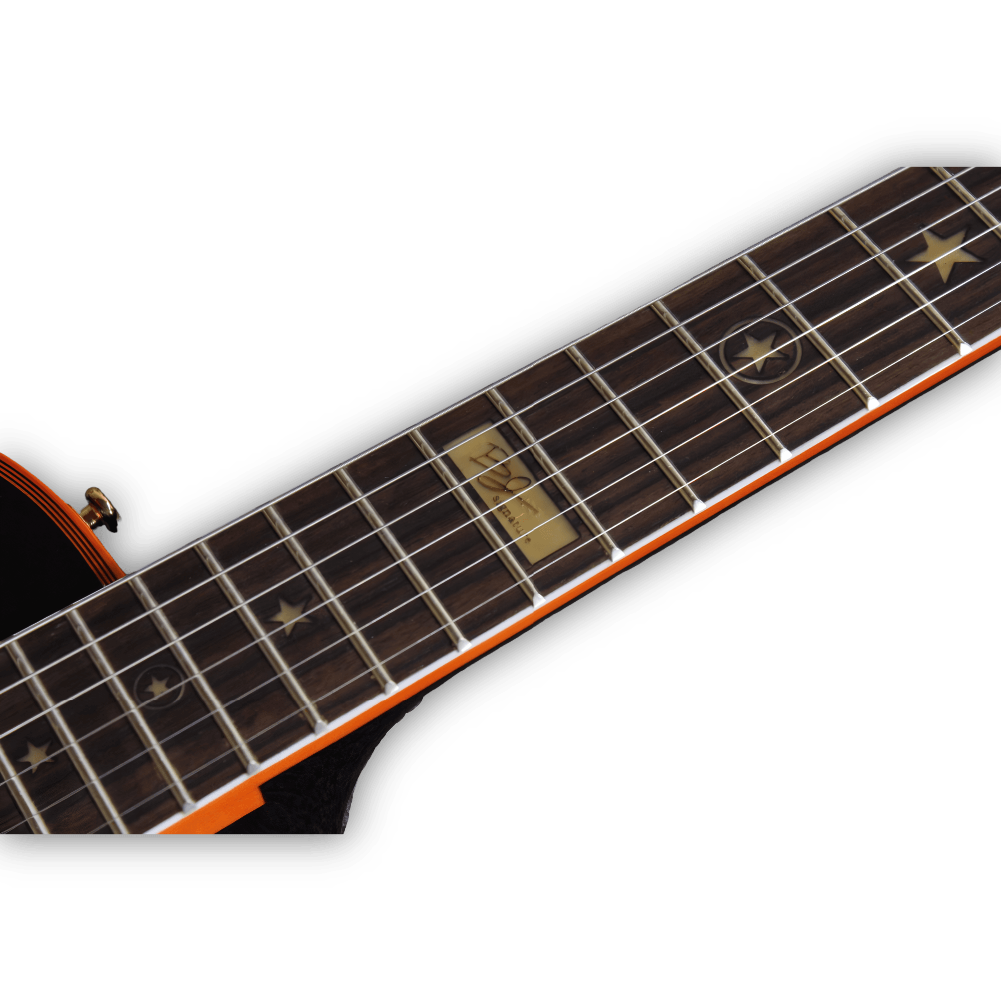 Custom Made Black Star LP Style 6 Strings Electric Guitar - Image 3