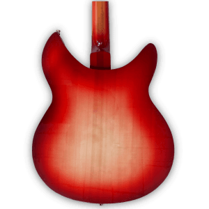 Custom Made Left Handed Fireglo 330 Style 6 String Electric Guitar - Image 6