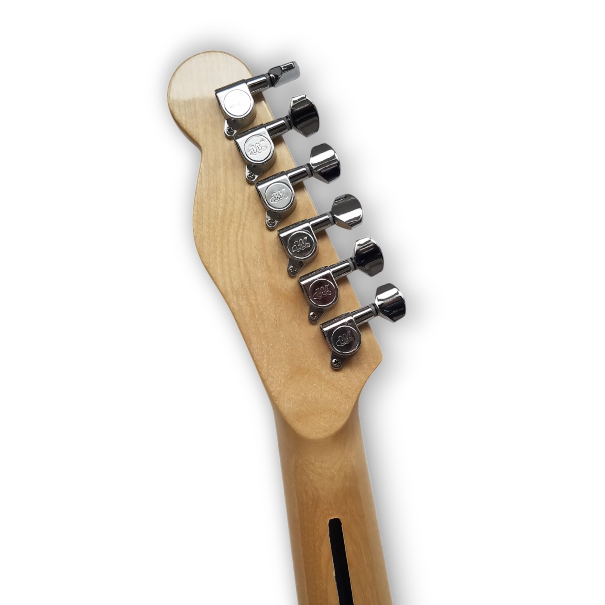Custom Made Tele Style Red Paisley 6 Strings Electric Guitar - Image 9