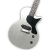 Custom Made Silver Sparkle P90 Pickups Single Cut LP Junior Style 6 Strings Electric Guitar