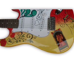 Custom Made Strat Style 6 Strings Jimi Hendrix Style Electric Guitar - Image 3