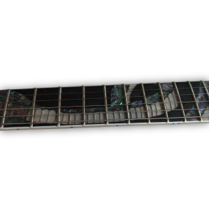 Custom Made Snake Inlay Red Flame Maple Top Slash Snakepit LP Style Electric Guitar - Image 3