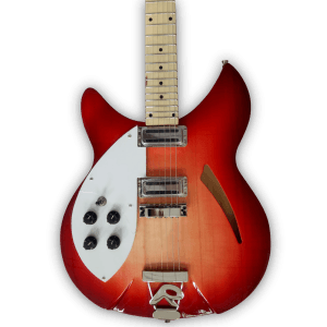 Custom Made Left Handed Fireglo 330 Style 6 String Electric Guitar - Image 2