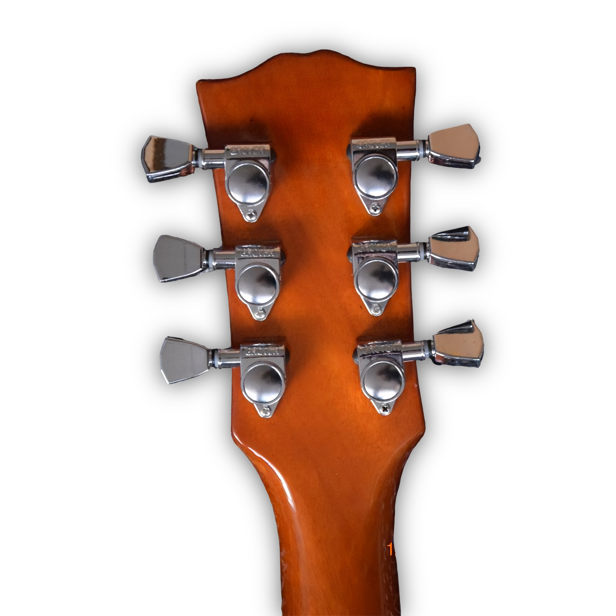 Custom Made Desert Burst LP Style Left Handed Electric Guitar - Image 8