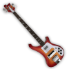 Custom Made Bass Fireglo 4003 Style 4 Strings Electric Bass