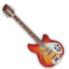 Custom Made Fireglo 360 12 Style Semi-Hollow Body 12 String Electric Guitar