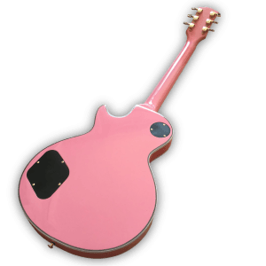 Custom Made Metallic Sunset Finish 6 Strings LP Style Electric Guitar - Image 4