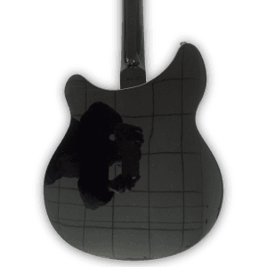 Custom Made Jetglo Black 360 Style 6 Strings Electric Guitar - Image 6