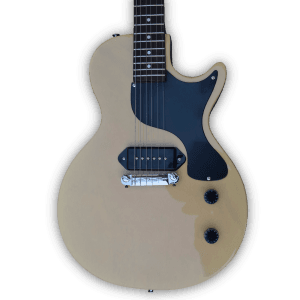 Custom Made TV Yellow P90 Pickups Single Cut LP Junior Style 6 Strings Electric Guitar