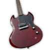 Custom Made Vintage Cherry SG Junior Style 6 Strings Electric Guitar