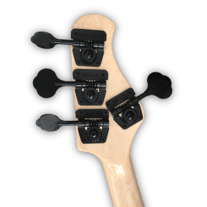 Custom Made Bass Left Handed Green Black Burst Style 4 Strings Electric Bass - Image 6
