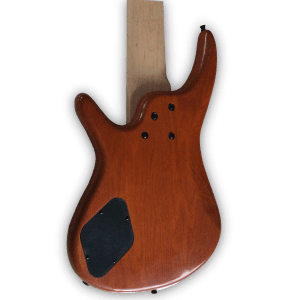 Custom Made Fretless Style Natural Finish 7 Strings Electric Bass - Image 6