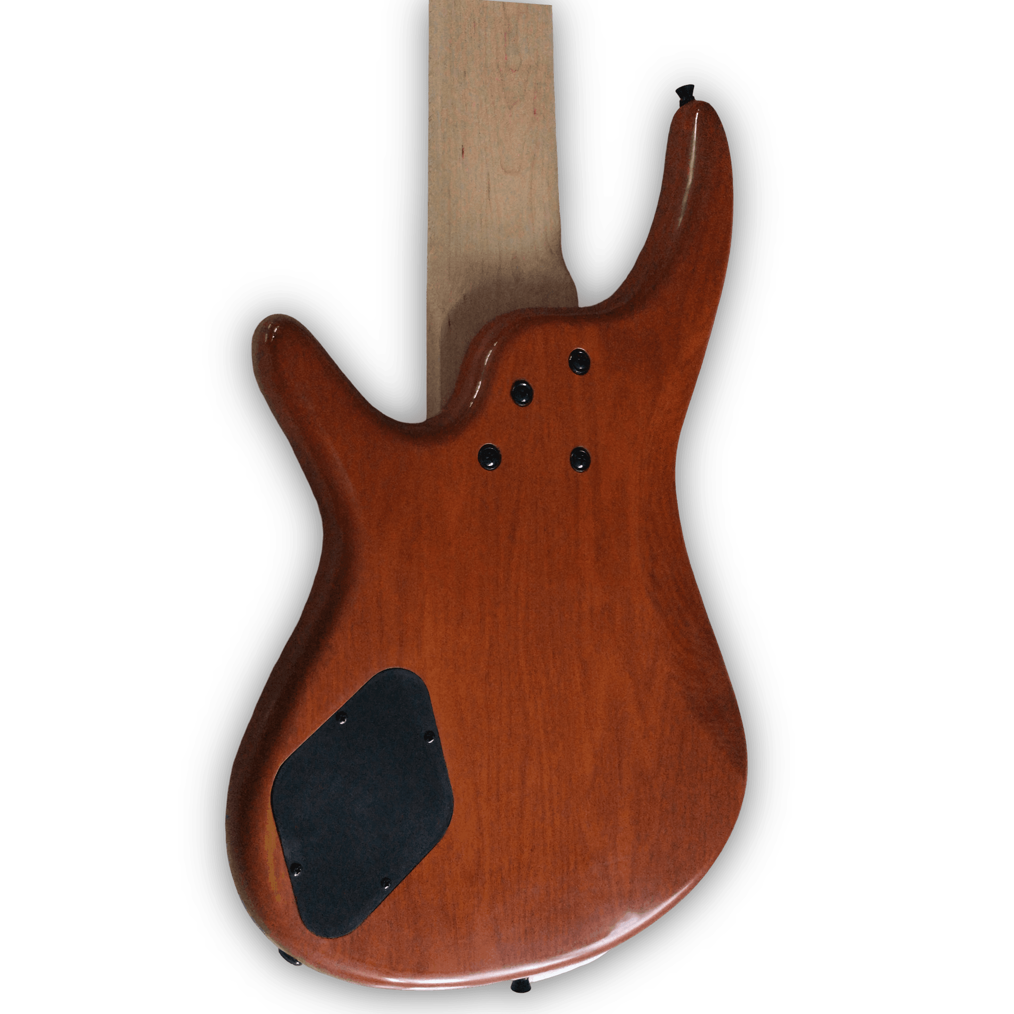 Custom Made Fretless Style Natural Finish 7 Strings Electric Bass - Image 6