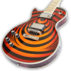 Custom Made Zakk Wylde Left Handed LP Style Orange 6 Strings Electric Guitar