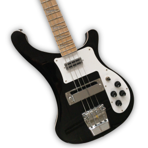 Custom Made Jetglo Black 4003 Style 4 Strings Electric Bass - Image 3