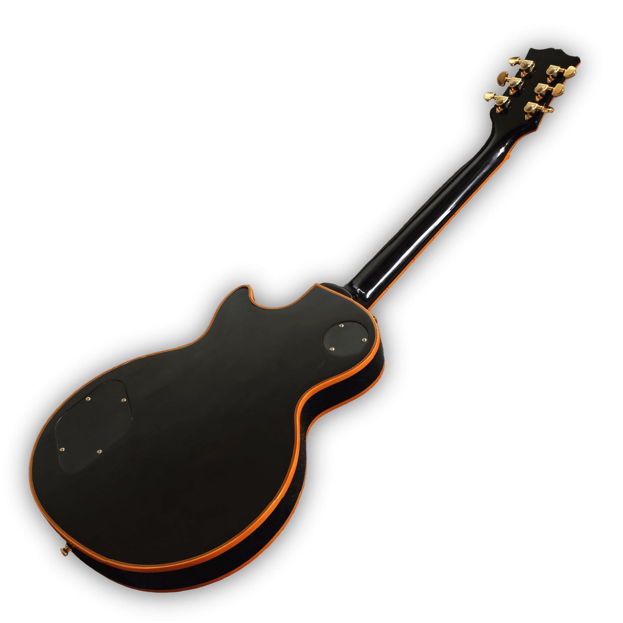 Custom Made Black Star LP Style 6 Strings Electric Guitar - Image 4