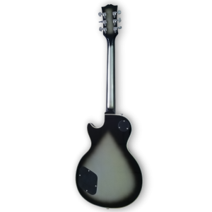 Custom Made Metallic Silverburst Teardrop LP Style 6 Strings Electric Guitar - Image 5