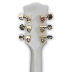 Custom Made Alpine White LP Style 6 Strings Electric Guitar - Image 6