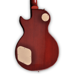 Custom Made Slash Snakepit Red Flame Maple Top Snake Inlay LP Style Electric Guitar - Image 8