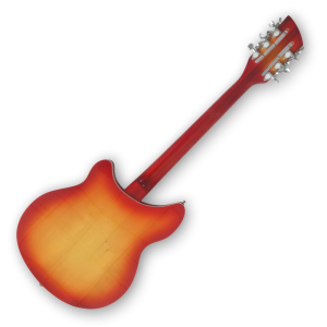 Custom Made Semi-Hollow Fireglo Color 360 12 Style 12 String Electric Guitar - Image 5