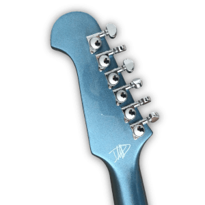 Custom Made Pelham Blue Dave Grohl 335 Style 6 Strings Electric Guitar - Image 7