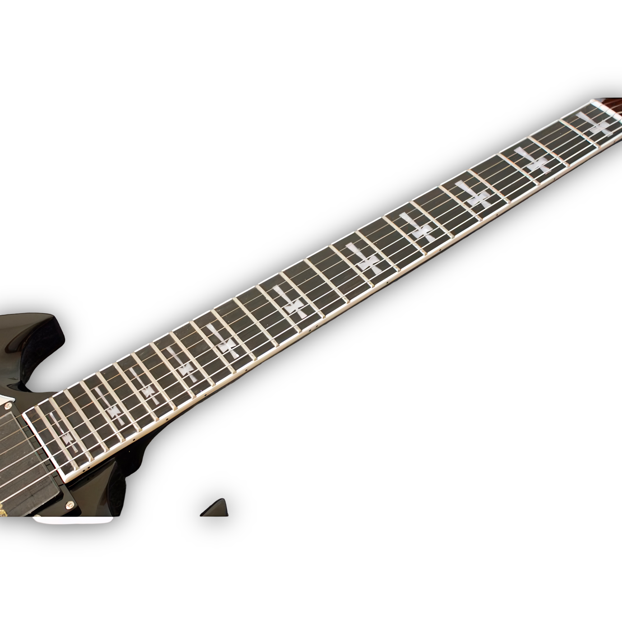 Custom Made Tony Iommi Black Left Handed SG Style 6 Strings Electric Guitar - Image 3