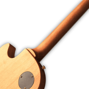 Custom Made Carved Snake LP Style 6 Strings Electric Guitar - Image 6