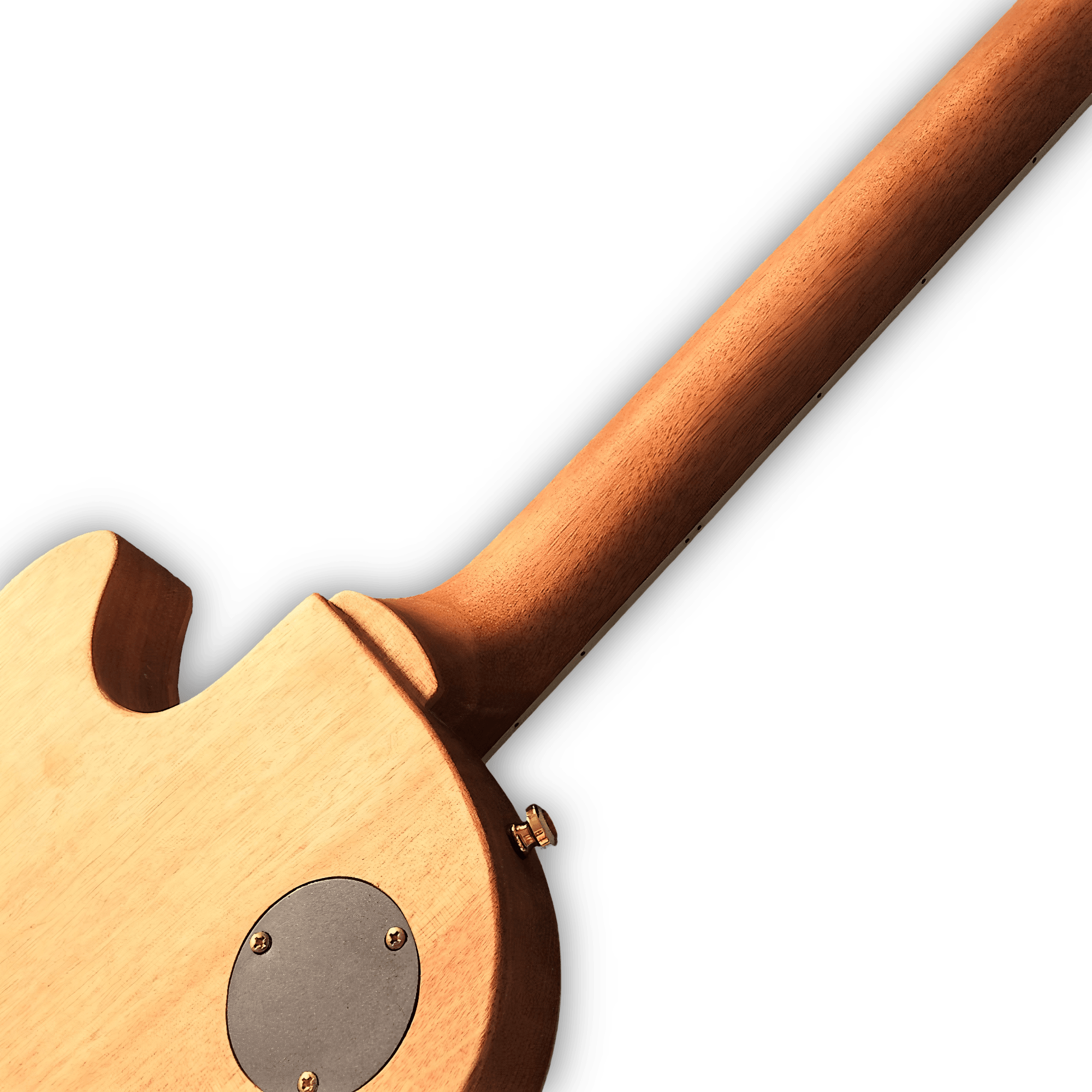 Custom Made Carved Snake LP Style 6 Strings Electric Guitar - Image 6