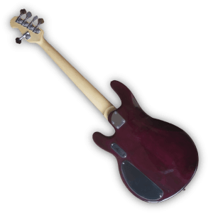 Custom Made Purple Sunset Style 5 Strings Electric Bass - Image 3